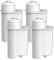 AQUA CREST Wasserfilter Ersatz für Brita® Intenza; Siemens® TZ70033, TCZ7003, EQ. Serie; Bosch® 12008246 - einschließlich Verschiedener Modelle von Neff® & Gaggenau®, PFAS, PFOA/PF0S Reduzieren(4)