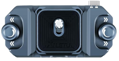 worahroe Kameraclip Kamera Rucksack Clip Am Schulterriemen Oder Gürte zum Tragen für DSLR Plattenkamera Kamerahalterung Rucksack Camera Clip mit 4-seitig Montierbarer Arca Quick Release Platte