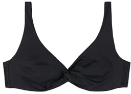 CALZEDONIA Woman's Balconette Swimsuit Top Indonesia in Black, Size XXL