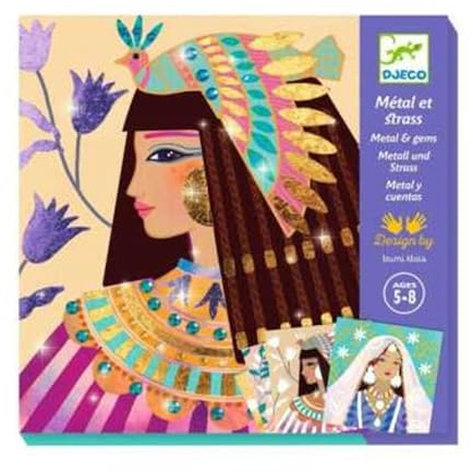 DJECO Tableaux a metaliser - Parures precieuses