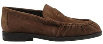 ALPE Mocasines Oxford de Piel marrón