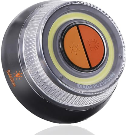 3x Safeglow® Luz de advertencia V16 UE Luz de emergencia IDIADA Autorización n.º PC21020060 - Triángulo de advertencia - Triángulo - para coche y moto (3x Luz V16)