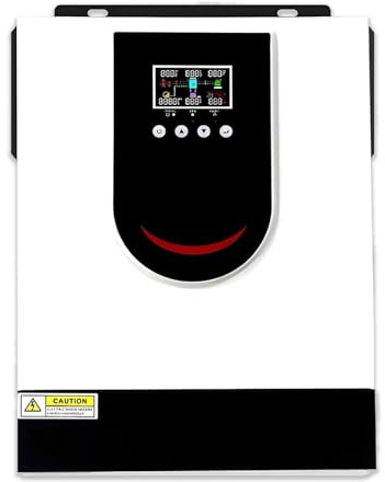 1.0-10.2KW Inverter Ibrido 12V 24V 48V Inverter Fotovoltaico a Onda Sinusoidale Pura, MPPT Tensione di Ingresso Fotovoltaica Massima di 450V, Adatto Per Batterie al litio, con Modulo WiFi(8.2KW/48V)