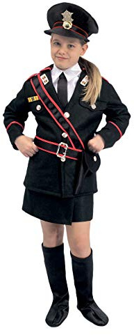 Ciao Carabiniere maskeradkostym för barn, 5-7 år