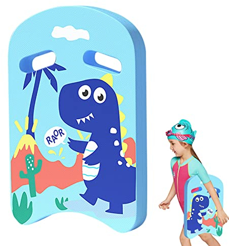 pologmase Schwimmen,Niedliches Spaß-Schwimmbrett mit Dinosaurier-Astronauten-Mustern | Leichtes Schwimmbrett für Erwachsene und Kinder, Schwimmtrainingshilfe für den Schwimmunterricht