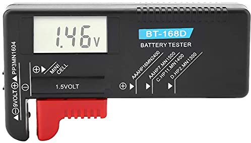 U-K Tester di tensione della batteria - digitale Checker Monitor Tester domestici Misuratore di potenza per AA AAA CD 9V 1.5V Batteria Pulsante BT-168D Nizza Processed