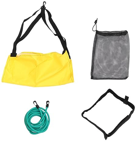 Supvox Schwimmgürtel Set Mit Widerstandsfallschirm Widerstandsband Für Schwimmtraining Zubehör Für Erwachsene Und Junge Mädchen Grün