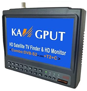 KPT-717ST DVB-S2 DVB-T2 Satellite Finder Meter HD Satellite TV Receiver MPEG-4 Modulator
