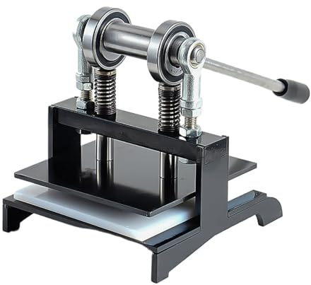 Machine de découpe de caoutchouc for raquette de Tennis de Table, Double roulement à rouleaux, presse manuelle, batte Ping-Pang, coupe-bordure en caoutchouc, dispositif de collage