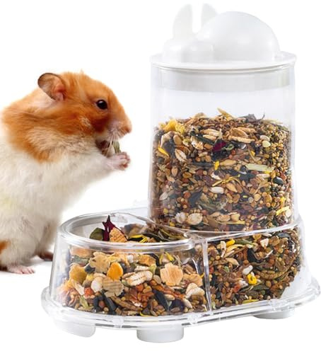 Alimentatore Automatico Del Criceto - Distributore Di Cibi Per Criceti, Cibo Automatico, Per Bottiglie D'acqua