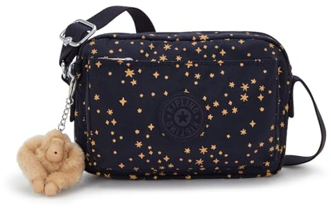 Kipling ABANU Kleine Umhängetasche, Ultimate Stars (Blau)