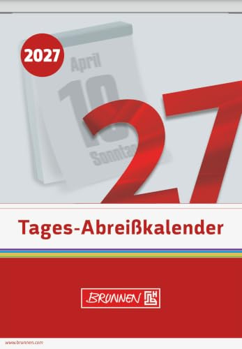 Brunnen avrivningskalender 2027 nr 13 | 98 × 142 mm