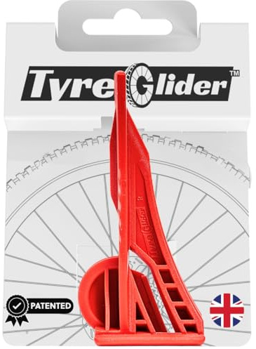 Tyre Glider - The Original Bicycle Tyre Lever | Suitable for All Tire Widths | Professional-Grade, Reinforced & Patented Bike Tire Tool | Made in the UK - Left Handed