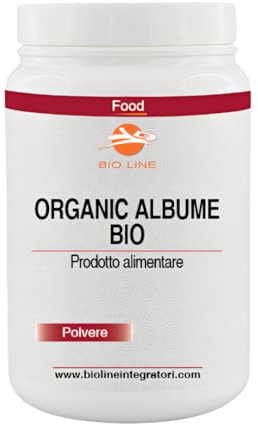 Albume Bio In Polvere - Prodotto alimentare da agricoltura biologica, 500 g