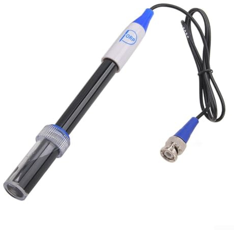 Electrodo ORP de repuesto para probador de agua de piscina con conexión BNC para medición profesional de potencial redox