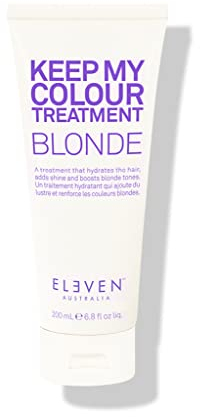 ELEVEN AUSTRALIA Keep My Colour Treatment Blonde | Sorgt für kühle Blondtöne durch reduzierung der Orange & Gelbpigmente im Haar - 200ml