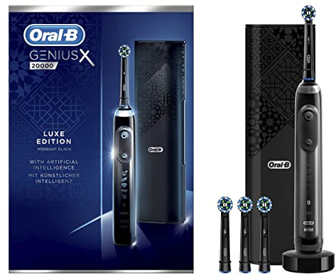 Oral-B Genius X Luxe Edition 20000 Midnight Black Elektrische Zahnbürste