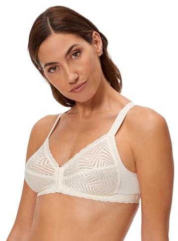 Playtex Reggiseno Senza Ferretto Ideal Posture Supporto ed Eleganza Donna x1, Madreperla, 42/7D