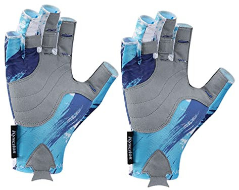 Amosfun Halbfingerhandschuhe Fitness Für Outdoor-aktivitäten Atmungsaktiv Und Schnelltrocknend Zum Joggen Klettern Und Angeln Mit Rutschfestem Design