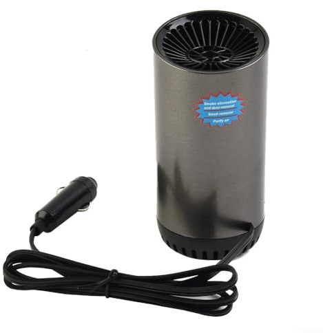 Oniissy Auto Heizung Defroster，150W 12V Autoheizung, Schnellaufheizung, 12 Volt Heizung, 180 ° Drehbasis，Heizlüfter Campingheizung, Auto Defroster Tragbare Auto Heizung für Auto, Camping Usw