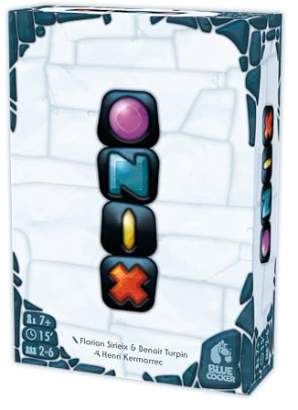 Onix - Jeu de Cartes - Jeu de Collection - de 2 à 6 Joueurs - réflexion, Tactique, stratégie - Version Française - 7 Ans et Plus - Blue Cocker - Blackrock Games