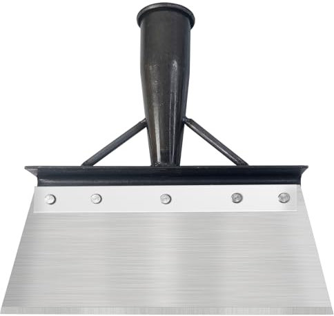 BuxiuGK 1 Piezas Pala de jardín Multifuncional 23cm,Pala de Limpieza de Acero Inoxidable para Malas Hierbas y Musgo,deshierbe,Plantas(El Mango no está Incluido)