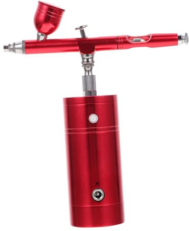 HAWILLOSCH Aerógrafo Portátil Bomba De Aire Recargable Kit De Pluma Pulverizadora Para Manualidades