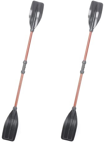 Pagaie De Bateau Détachable – Pagaie En Aluminium De 50,4/61 Pouces, Rame Refocée, Lame Marine Épaisie, Équipement D' Léger | Pagaies De Kayak Réglables Pour Bateau Gonflable, Canoë, Radeau,
