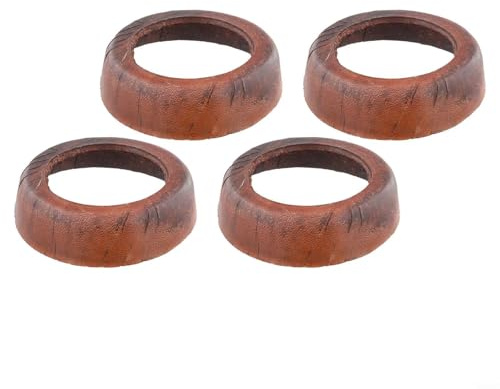 4 stycken lädermanschetter ersättning för modell 75 handpump kolvhylsa av kohud tätning 5,3 cm diameter 4 mm för stark för trädgård och jordbruk enkel montering hållbar vattentät