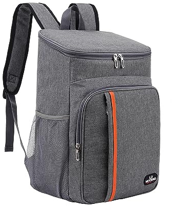 Skexiod Cooler Backpack Insulated Lunch Bag 18L Large Capacity Waterproof Picnic Backpack Womens Mens Hot/Cold Freezer Bags Food Container for Travel/Hiking/Beach/School/Camping/BBQ