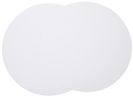 VILLCASE 50stücke Runde Malpappe Hochwertige Zeichenkarten Für Diy Malen Zeichnen Kunstprojekte Glatte Oberfläche Für Erwachsene