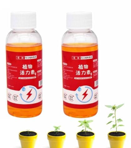 Pflanzendünger 2PCS 50 Ml Grünpflanzendünger Und Palmendünger Grünpflanzendünger Hochwertiger Flüssigdünger Pflanzenwachstum & Blütenbildung Für Alle Gartenpflanzen Flüssiger Pflanzenanbau