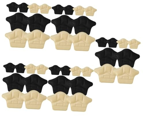 minkissy 5 Sätze Sneaker Fersenaufkleber Unterlage Sporn Sporen Einlagen Für Lockere Schuhe Bestiegen Schuhe Mit Hohen Absätzen, Weiches Kissen Ferse Hebt Fuß Knöchel Kieselgel 4 Paare * 5