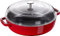 STAUB Sauteuse, Gußeisen, Kirschrot, 24 cm