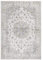 -LUXOR- living Teppich Wohnzimmer Prima im Vintage Design - Wohnzimmerteppich Teppich Kurzflor Digitaldruck in zeitlosem Design Creme 80 x 150 cm