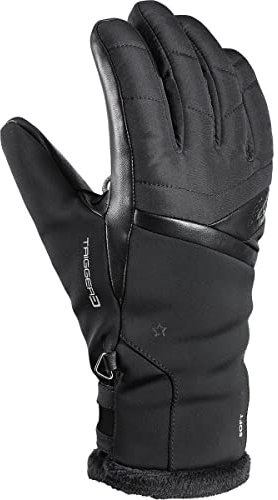 Leki - Bastone Unisex da Adulto, Colore Nero, 1