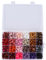 Sealing Wax Beads 24 Colors Craft Adhesive Wax Bead with Storage Box Refilling Wax Beads for Invitations Envelopes,Sealing Wax for Wax Stamp(1)