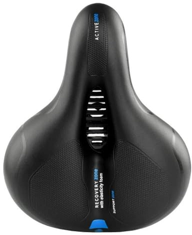 Fesjoy Bike Seat, Bekväm Och Andas Cykelsadelkudde Vattentålig med dubbel stötdämpning för MTB Mountain Road Bike