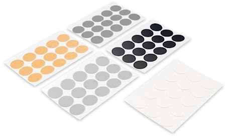 15x Selbstklebende Abdeckkappen für Schrauben, Bohrlöcher & kleine Macken - Universell einsetzbare Schraubenabdeckung (Kiefer, Ø 20 mm)