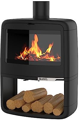 Supra Poêle à Bois Paul Bucher 10KW en Fonte - étanche - eco Design