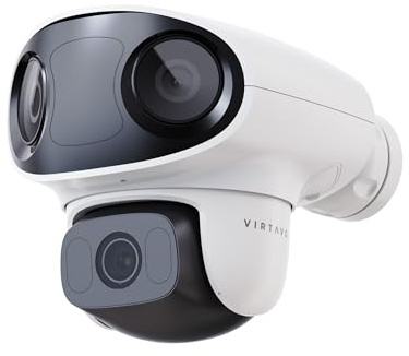 virtavo TL1 utomhus WiFi-kamera, mörkerseende i färg, PIR-detektering, tvåvägsljud, vattentät, pro