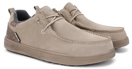 WALK IN PITAS | ARAL | Scarpa da Vela da Uomo | Mocassini Invernali | Scarpe Eleganti | Nautiche Invernali | Sneakers Casual | Calzatura Senza Lacci | Calzature Walkinpitas | Beige | 44