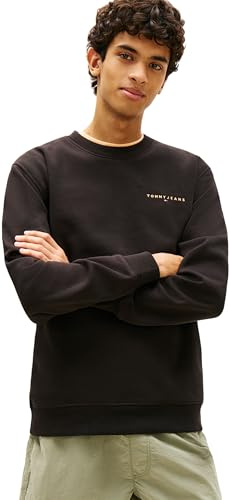 Tommy Jeans Men’s Linear Round Neck Sweatshirt