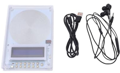 ZESTEFY Schumann Générateur de fréquence 7,83 Hz, générateur d'ondes sinusoïdales réglables 0,1 Hz à 30 kHz, appareil de fréquence avec écran et USB-C pour la détente, la méditation, l'aide au sommeil