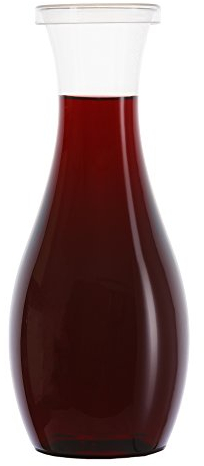 Plastique de haute qualité Carafe à vin avec couvercle. Idéal pour les vins, à l'eau et jus de fruits à la table de petit déjeuner et les vins rouges et blancs pour déjeuner ou dîner. Contenance