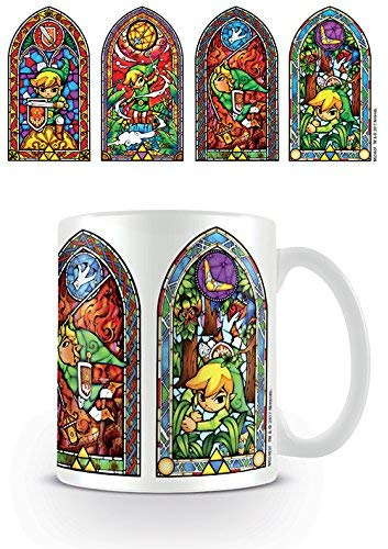TusPersonalizables The Legend of Zelda Mug - Stained Glass Model