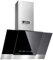 Kaiser AT 8438 F Eco | Grand Chef 80cm Cooker Hood | Black & Silver Wall Mounted Chimney Kitchen Extractor Fan