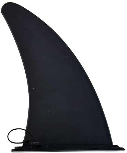 niphean Paddle Board Fin 4/9/15 Replacement-Easy Slide-in, StabilTrac Fin Replacement for Stand-up Paddle Boards, SUP Fin for Inflatable Paddle Boards