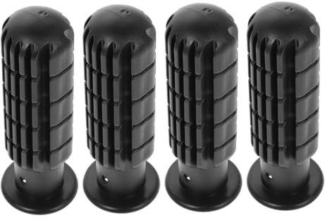 SOIMISS 4 Stück Griff für Kickertisch Ersatz Kickertisch Erwachsenengröße Zubehör Finger Tischfußballgriff Tischfußball Handgriffe rutschfeste Kickergriffe kleine Kickergriffe PVC Black