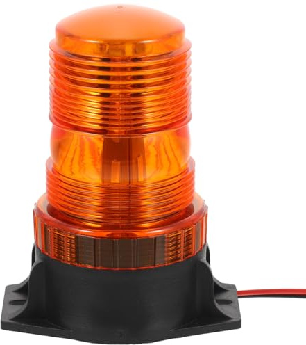 Ciieeo Luz Estroboscópica LED 10-80v para Camiones y Montacargas Luz de Seguridad Intermitente Aviso de Emergencia para Vehículos de Ingeniería y Autobuses Escolares